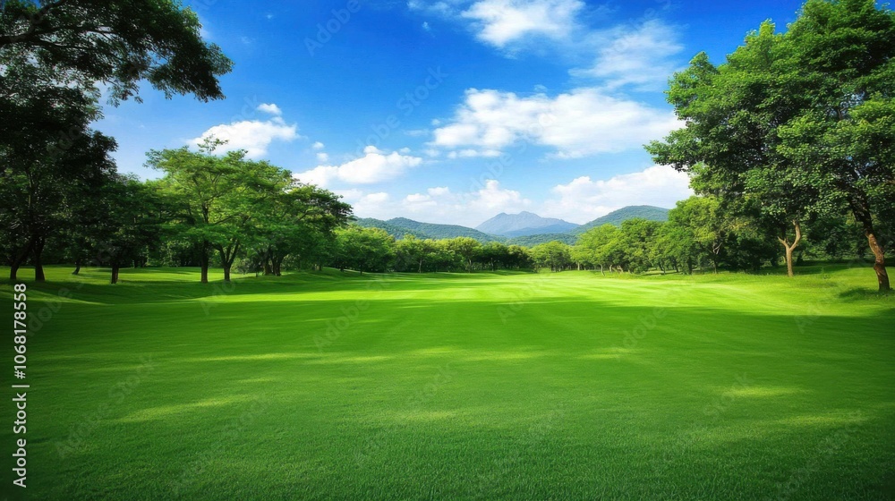 Verdant Meadows: A Tranquil Natural Landscape Verdant Meadows: A Tranquil Natural Landscape