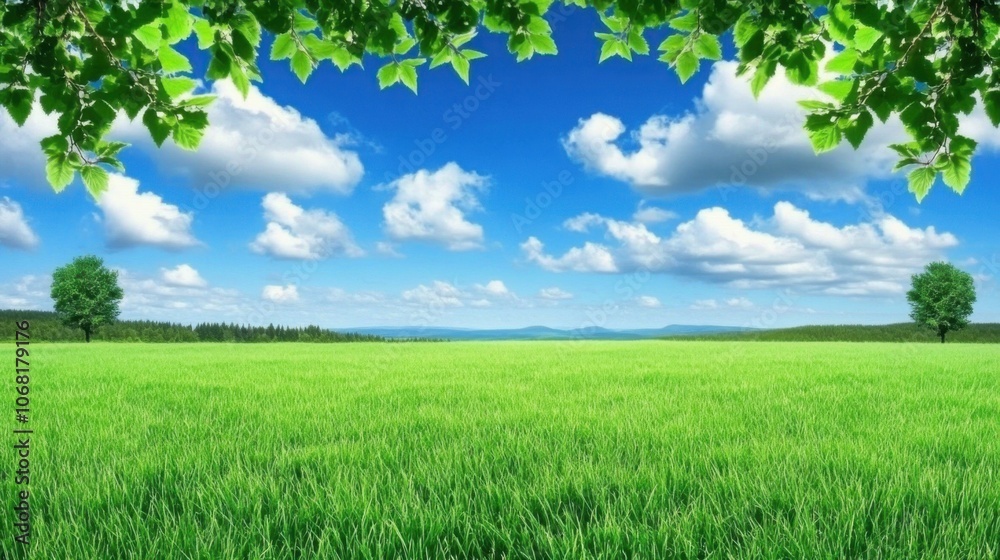 Verdant Meadows: A Tranquil Natural Landscape Verdant Meadows: A Tranquil Natural Landscape
