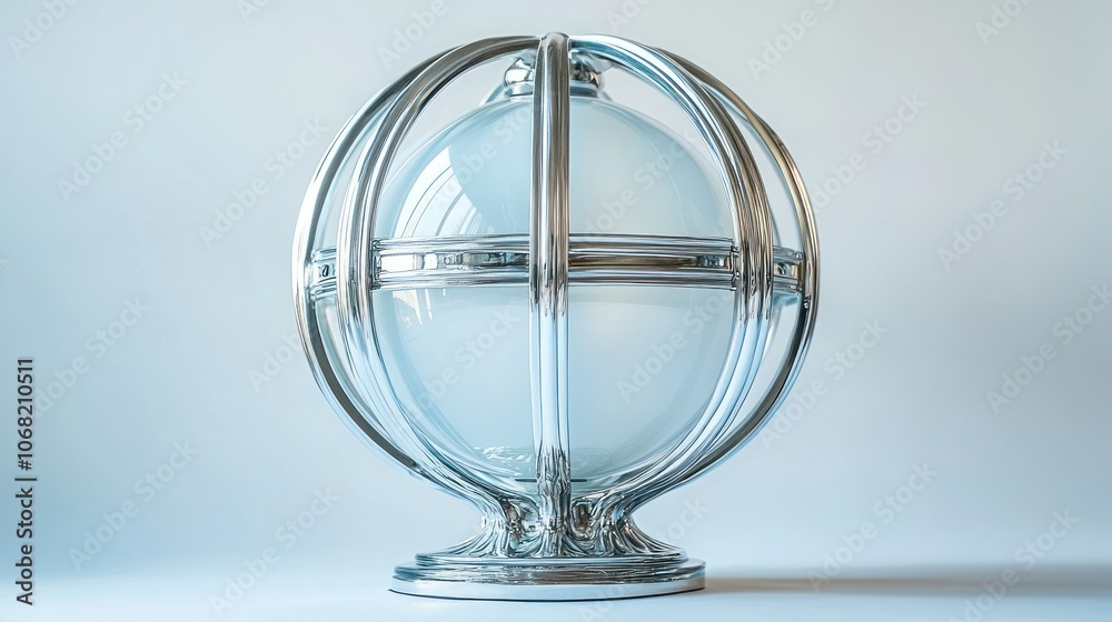 Chrome Globe Lamp Chrome Globe Lamp