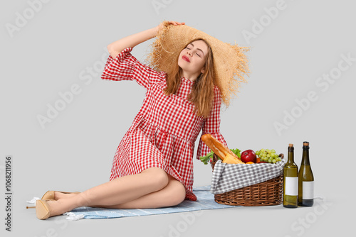 Beautiful young happy woman...