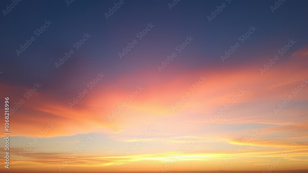 Pastel hues in the sky as fluffy clouds drift across the horizon during a stunning sunset, sky, colorful Pastel hues in the sky as fluffy clouds drift across the horizon during a stunning sunset, sky, colorful