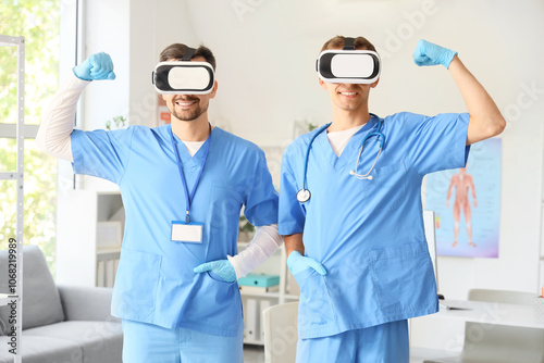 Medical professionals in vi...