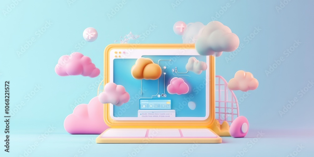 This is a 3D design idea for a website landing page. This is a 3D design idea for a website landing page.