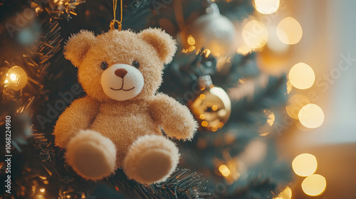 Christmas Tree and Bear Toys