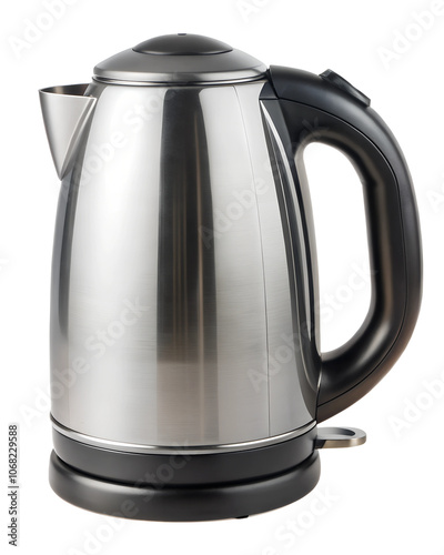 Chic stainless steel kettle for hot drinks