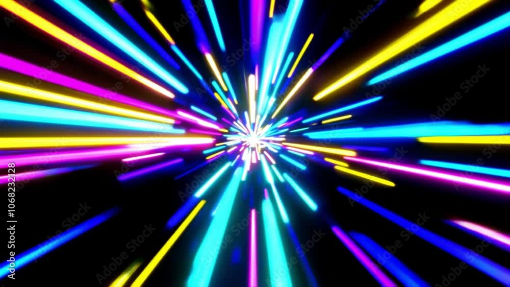 A Stunning Dynamic Abstract Light Burst Featuring a Beautiful Array of Vibrant Colors A Stunning Dynamic Abstract Light Burst Featuring a Beautiful Array of Vibrant Colors