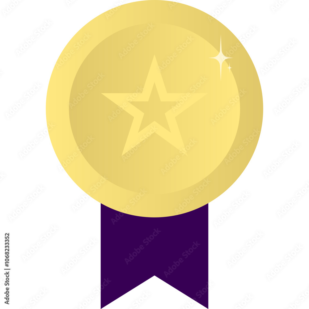 Gold Medal Icon Gold Medal Icon