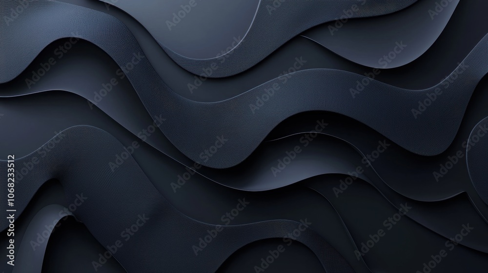 A black and white image of a wave with a black background A black and white image of a wave with a black background