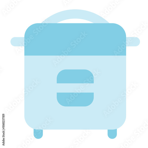 rice cooker icon for illustration