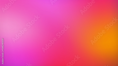 Abstract Pink and Orange Gradient Background