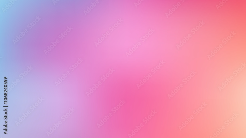 Abstract Gradient Background With Pastel Pink And Blue Abstract Gradient Background With Pastel Pink And Blue