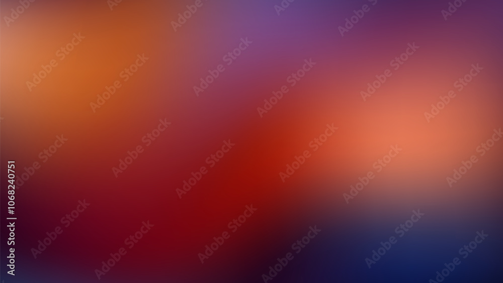 Obraz premium Abstract Blurred Background Gradient Colors