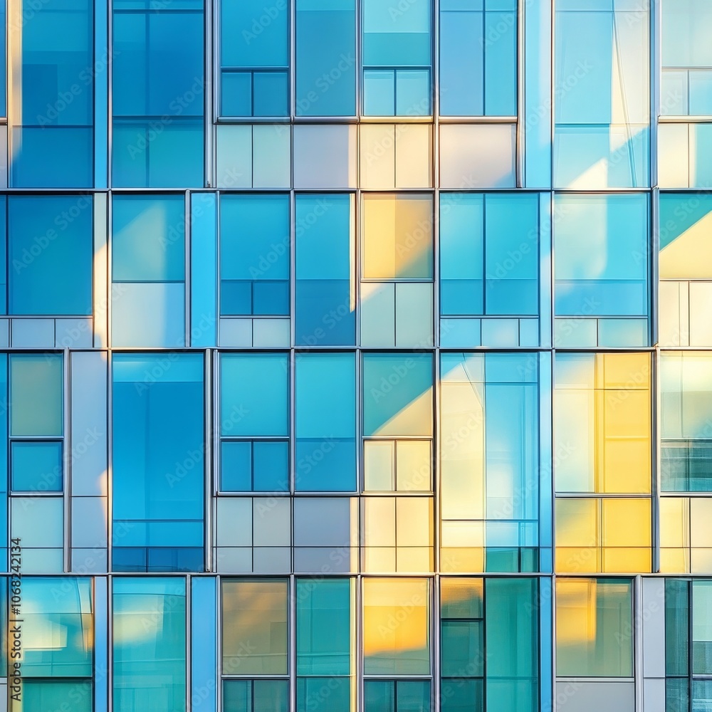 A cutting-edge design office building. A cutting-edge design office building.