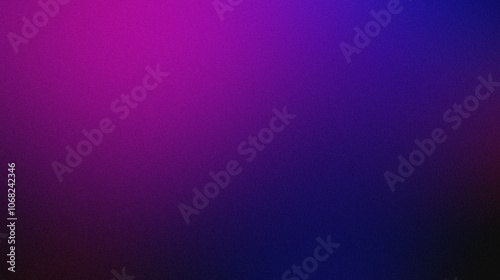 Grainy gradient background purple pink blue glowing light dark noise texture banner poster backdrop design