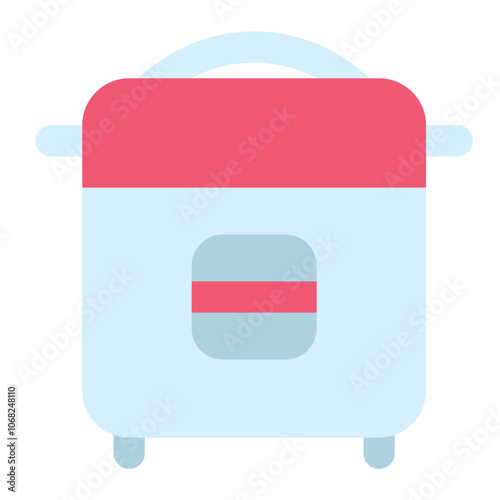 rice cooker icon for illustration