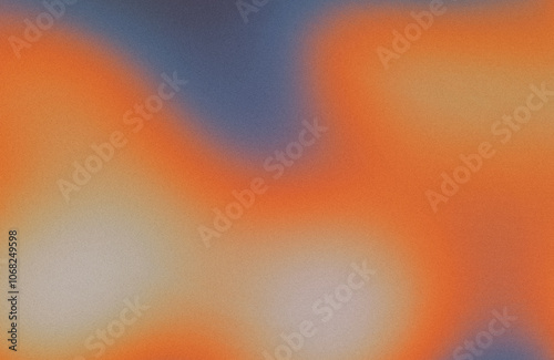 Bright grainy gradient abstract background, color blending effect, aesthetic texture