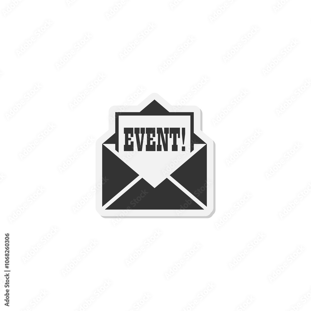 Events icon isolated on transparent background