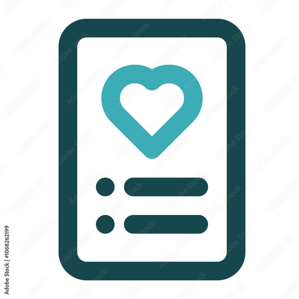 wishlist icon for illustration wishlist icon for illustration