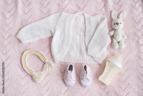 Baby girl clothes and acces...