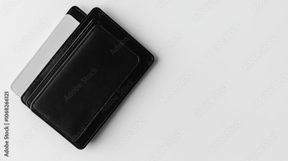 a stack of business cards in a holder, professional networking tools, clean design, isolated on white background a stack of business cards in a holder, professional networking tools, clean design, isolated on white background