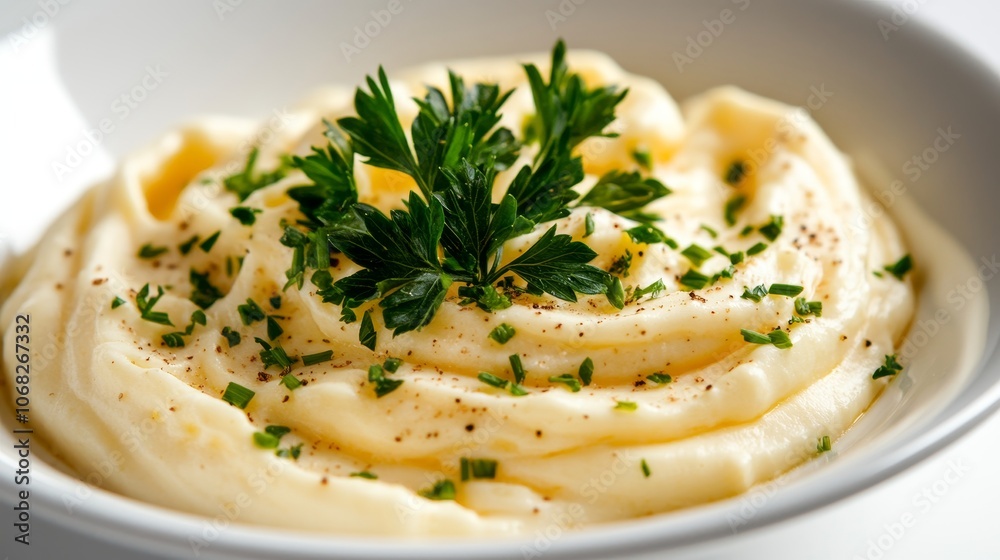 Rich and creamy texture of creamed corn with herbs