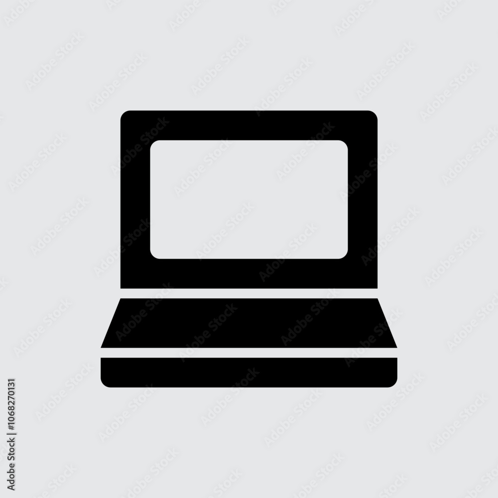 Notebook Computer and Hardware Icons Notebook Computer and Hardware Icons