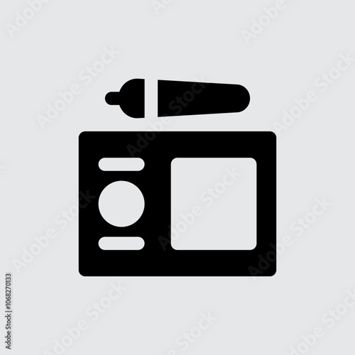 Pen Tablet Computer and Hardware Icons