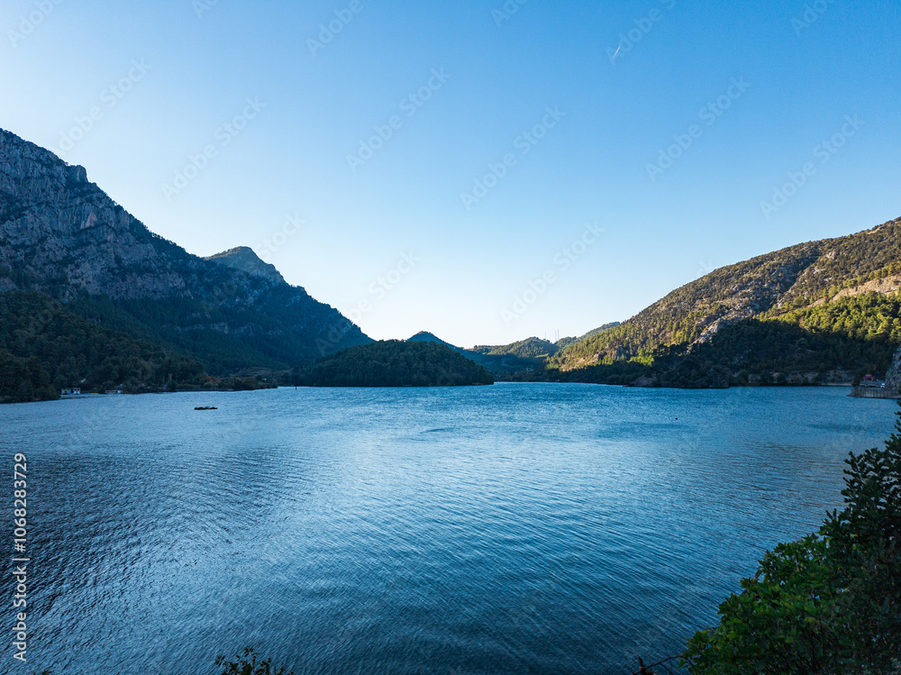 lake and mountains lake and mountains
