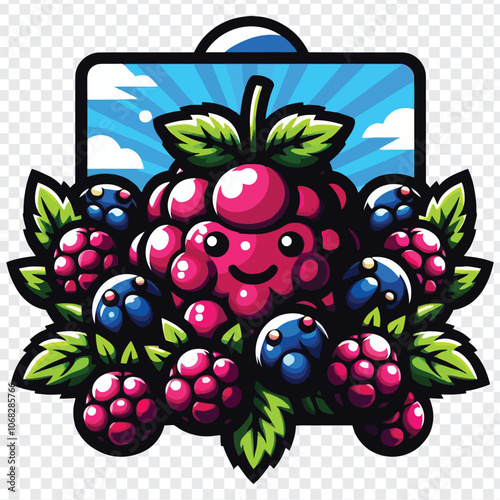 Creative Fruits illustration art