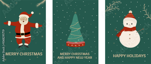 Christmas Greetings, Cute Flyers and Postcards