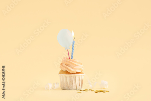 Sweet Birthday cupcake with...