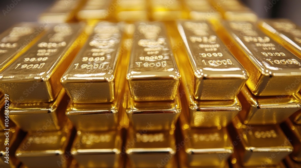 Gold bars rising chart symbolizes growth price increase investment Gold bars rising chart symbolizes growth price increase investment