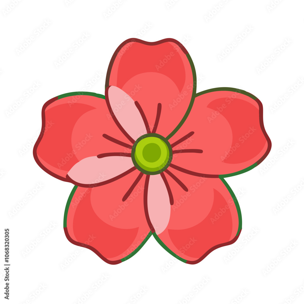 begonia flower vector icon, vector flower illustration, flower icon - simple vector illustration of a begonia flower, ideal for floral designs, botanical art, and nature-themed projects.. begonia flower vector icon, vector flower illustration, flower icon - simple vector illustration of a begonia flower, ideal for floral designs, botanical art, and nature-themed projects..