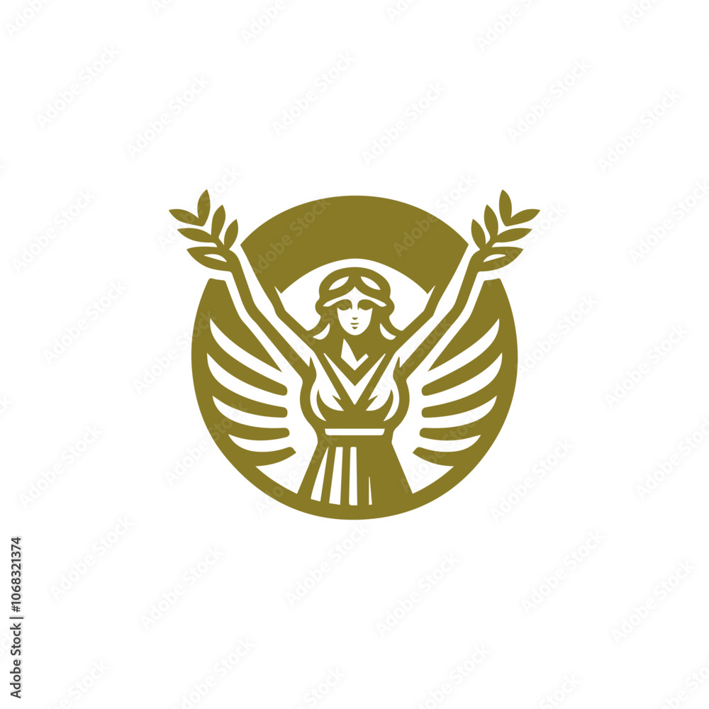 Obraz premium Victory lady logo