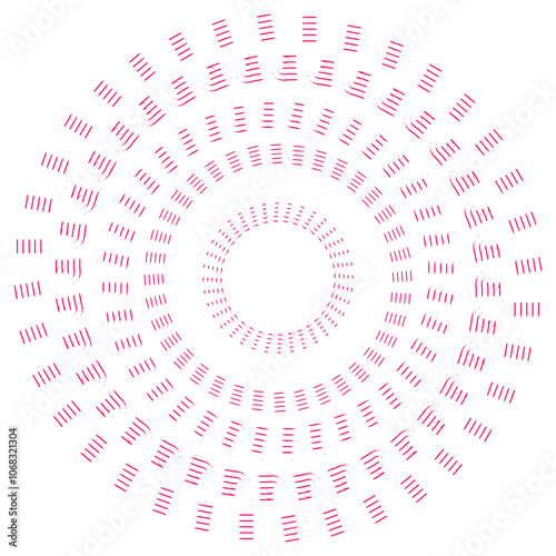 circle design elements. circular shapes element. Concentric Circles transparent background