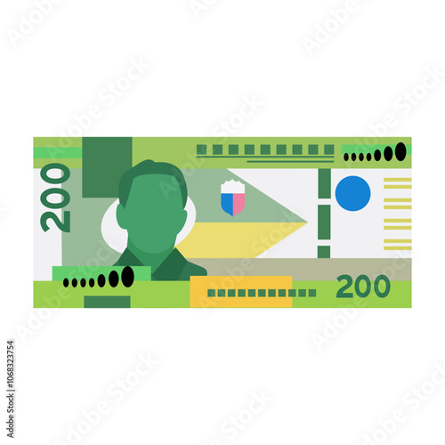Paper money 200 PHP