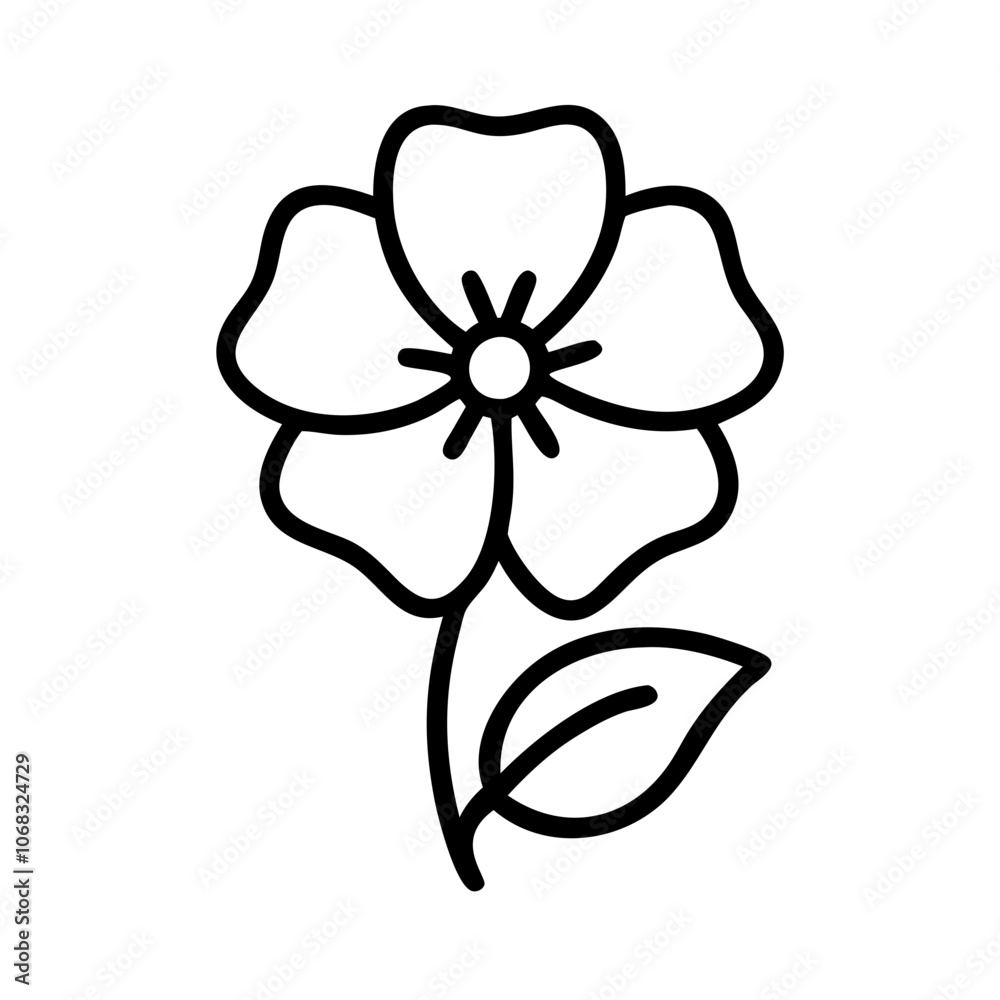 impatiens flower vector icon, vector flower illustration, flower icon - simple vector illustration of a impatiens flower, ideal for floral designs, botanical art, and nature-themed projects.. impatiens flower vector icon, vector flower illustration, flower icon - simple vector illustration of a impatiens flower, ideal for floral designs, botanical art, and nature-themed projects..