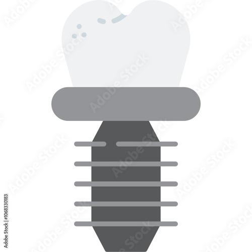 Prosthetic Tooth Icon