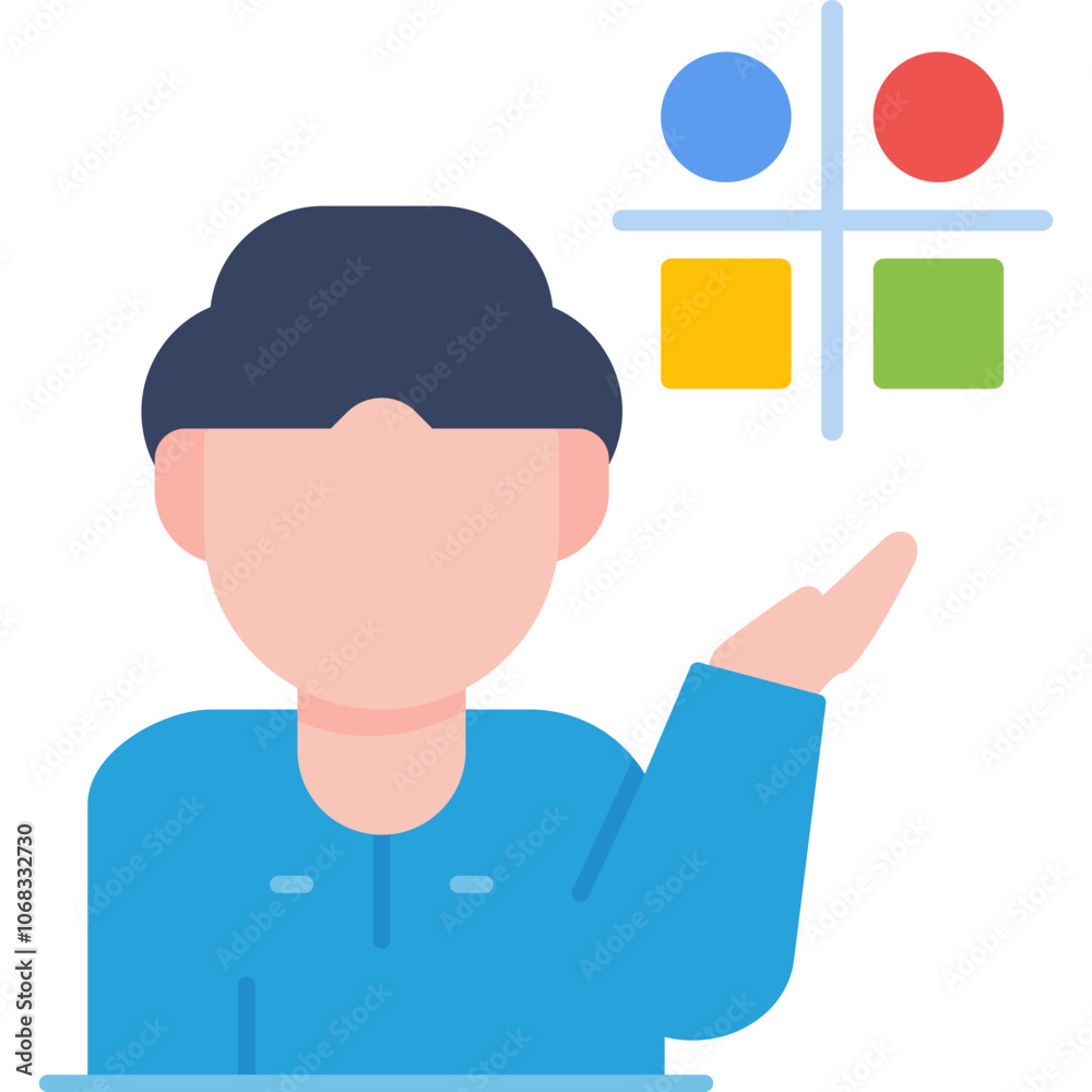Decision Matrix Icon Decision Matrix Icon