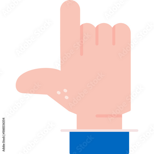 Backhand Index Pointing Up Icon