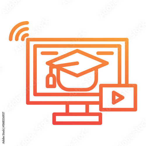 Online Learning Icon
