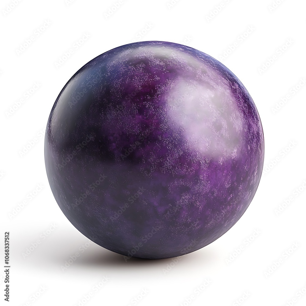 Fototapeta premium Acai isolated on a with a white background