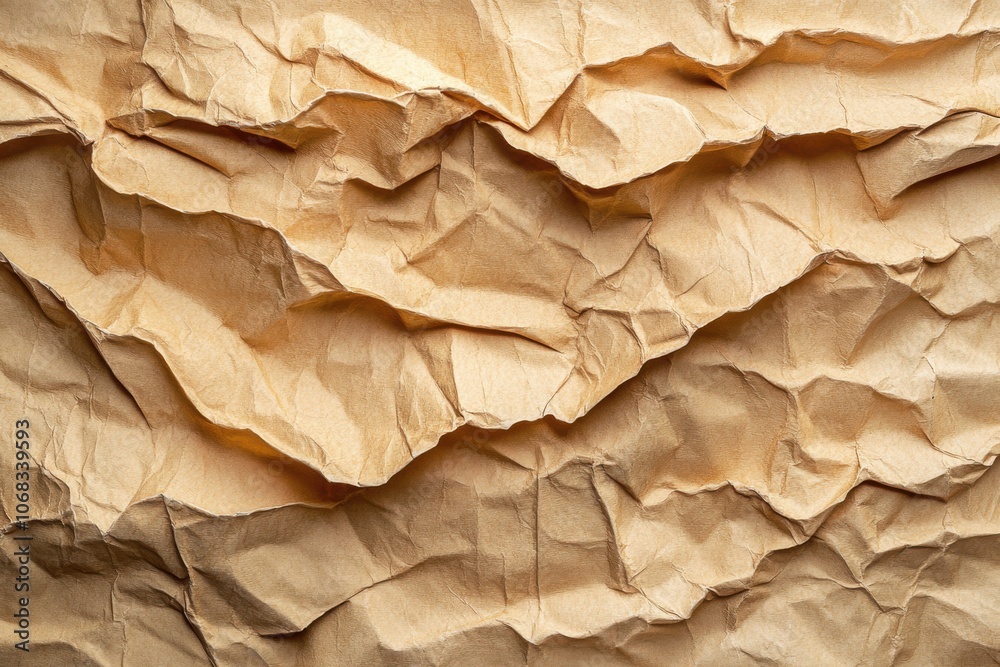 custom made wallpaper toronto digitalTexture of brown crumpled paper	
