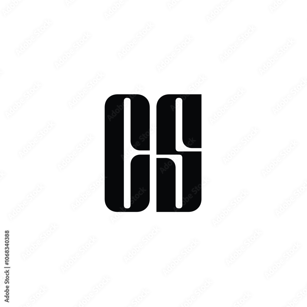 CS monogram logo design letter text name symbol monochrome logotype alphabet character simple logo CS monogram logo design letter text name symbol monochrome logotype alphabet character simple logo