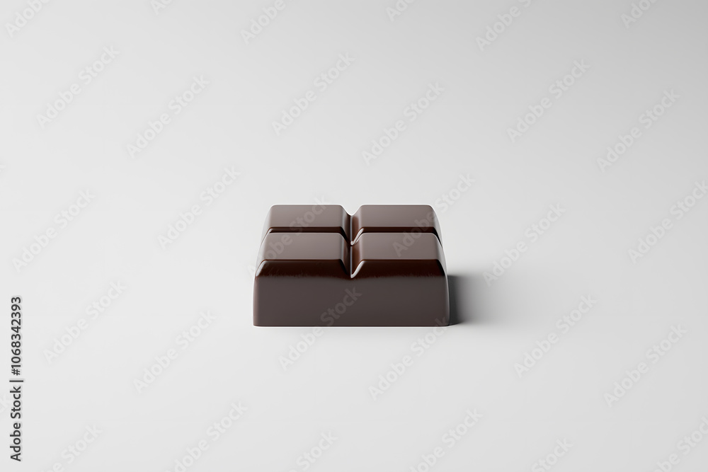 Single Square of Dark Chocolate | Rich Cocoa, Gourmet Treat, Decadent Dessert, Sweet Indulgence, Premium Chocolate Delight Single Square of Dark Chocolate | Rich Cocoa, Gourmet Treat, Decadent Dessert, Sweet Indulgence, Premium Chocolate Delight