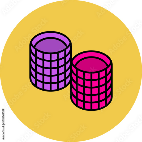 Hair roller Icon