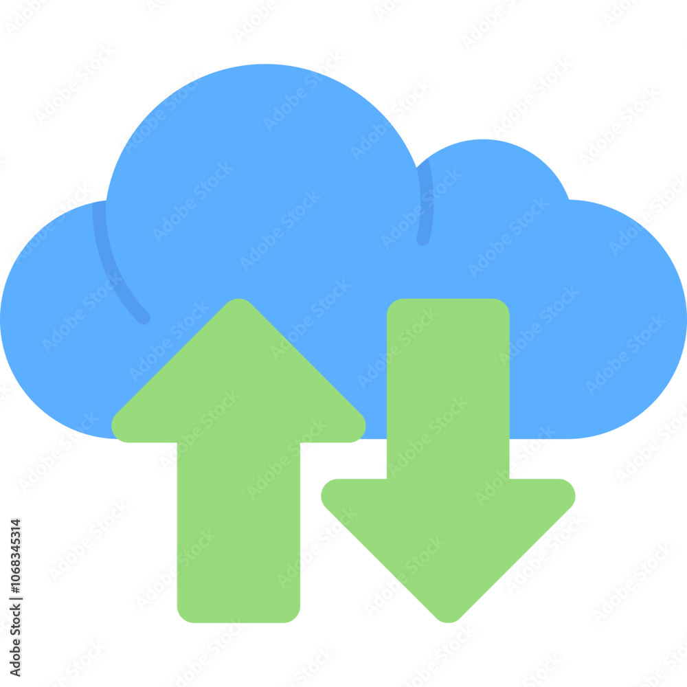 Cloud Connection Icon Cloud Connection Icon