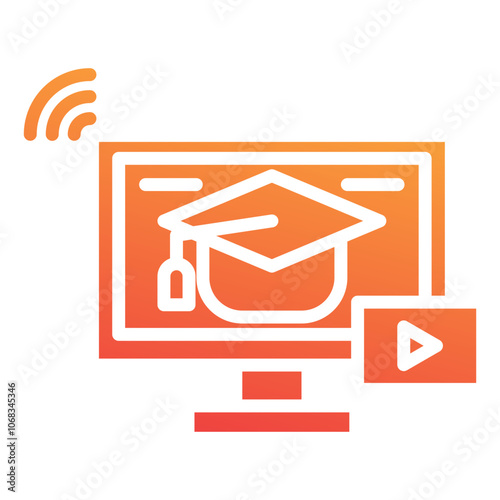 Online Learning Icon