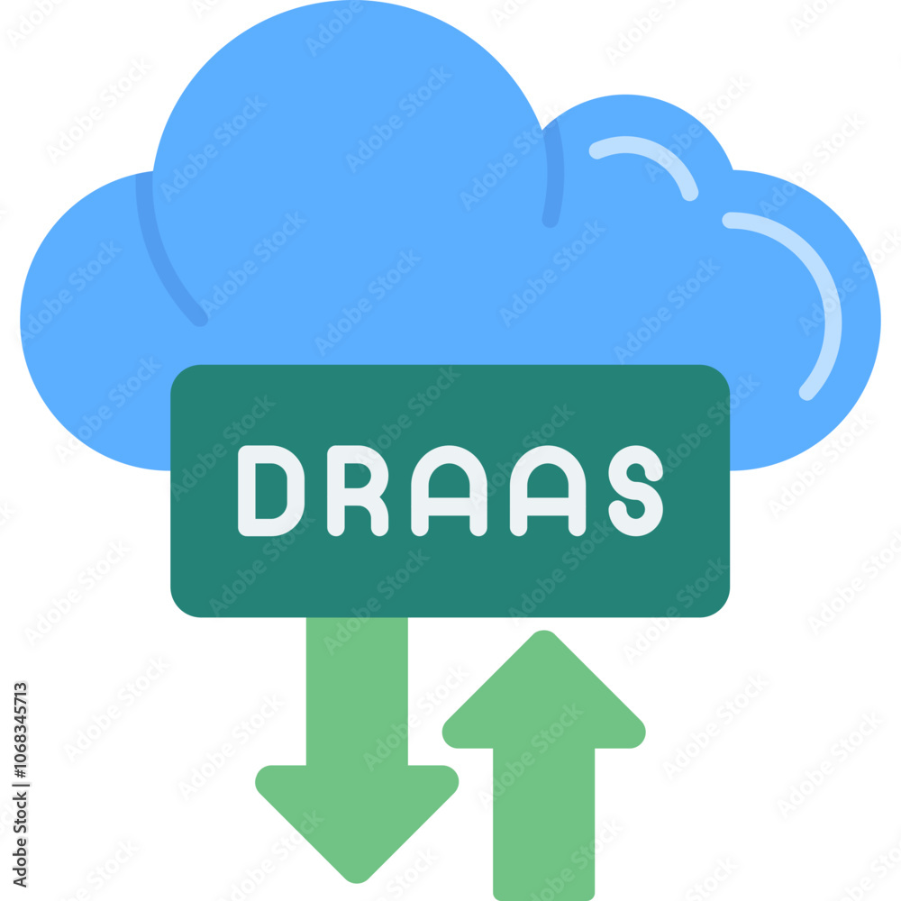 Cloud DRaaS Icon Cloud DRaaS Icon
