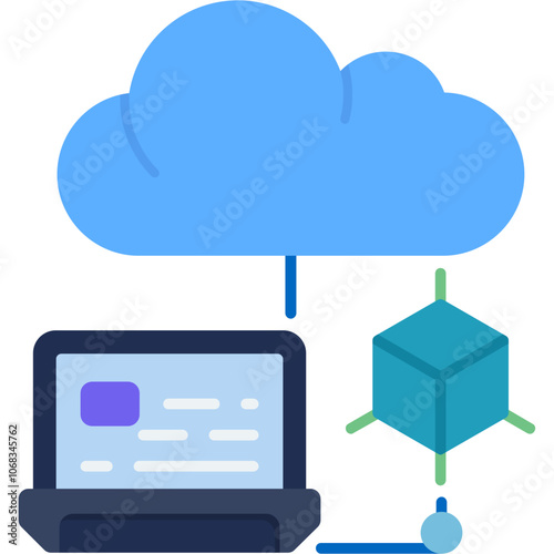 Cloud VM Icon